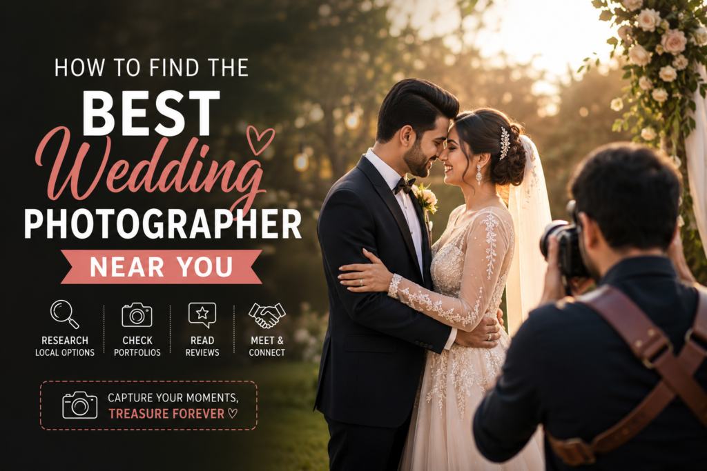 How to Find the Best Wedding Photographer Near You