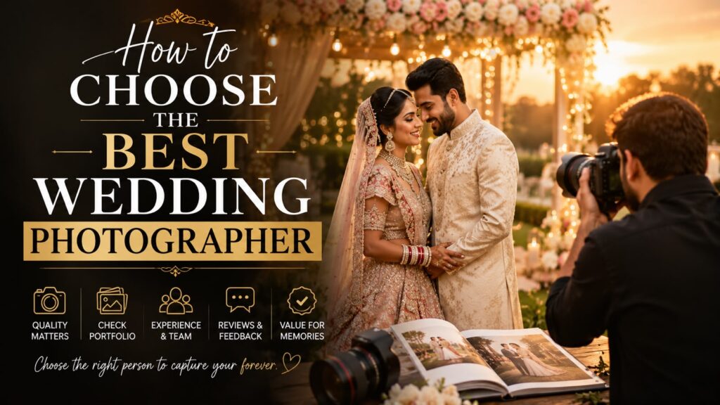How to Choose the Best Wedding Photographer (2026 Guide)